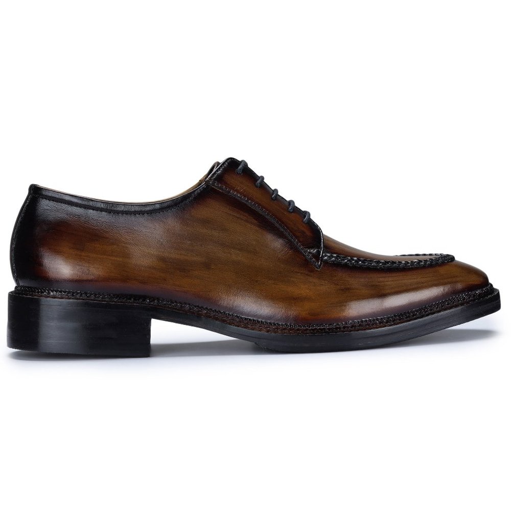 Bashwood Handmade Brown Leather oxfords for Men